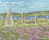 miniatyure painting ring of brodgar